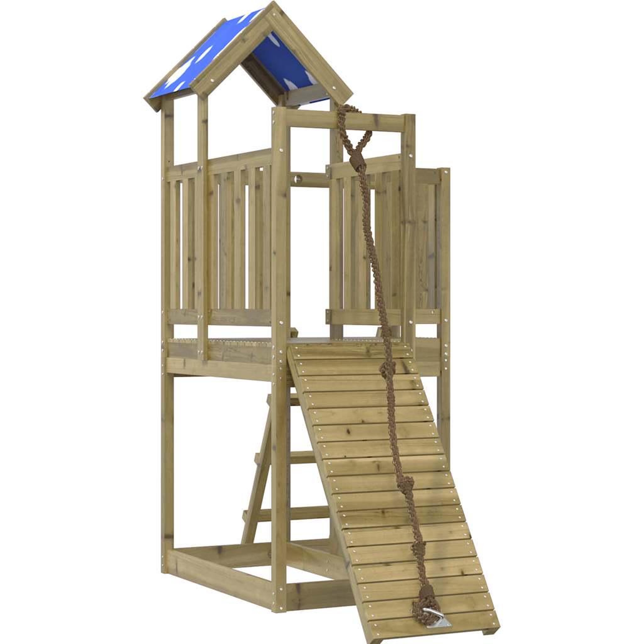 Voir la diapositive 2 : VIDAXL Aire de jeux d'exterieur bois de pin impregne
