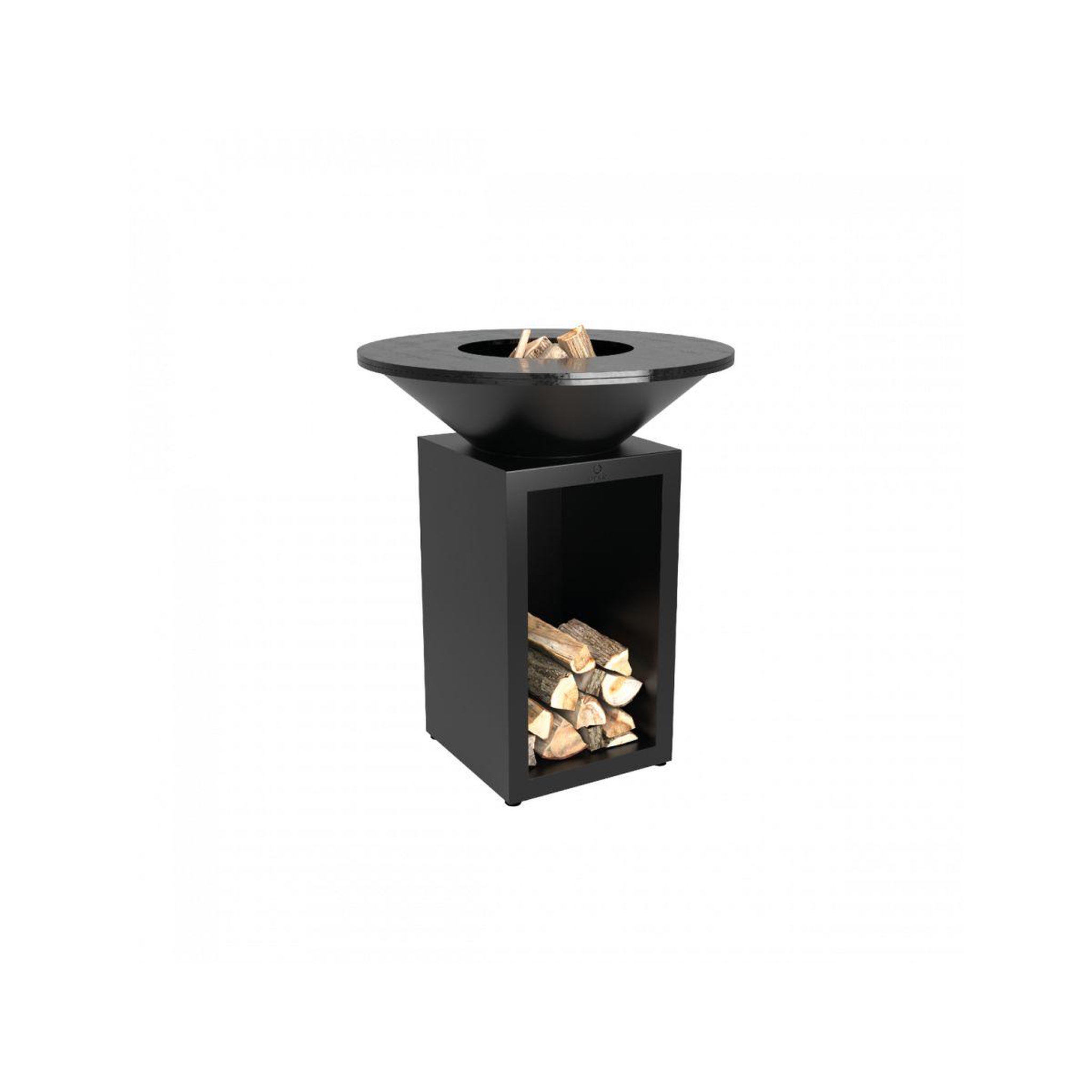 Voir la diapositive 2 : OFYR Brasero classic storage black 85 oc3b85