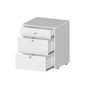 Voir la diapositive 2 : Caisson de bureau 3 tiroirs BOLOGNE
