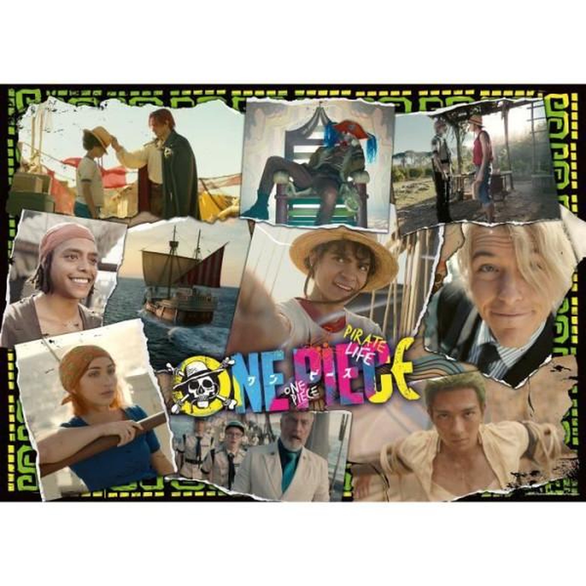 RAVENSBURGER Puzzle 1000 pieces a la recherche de one piece, des 14 ans, puzzle de qualité supérieure, one piece, 12001500, ravensburger