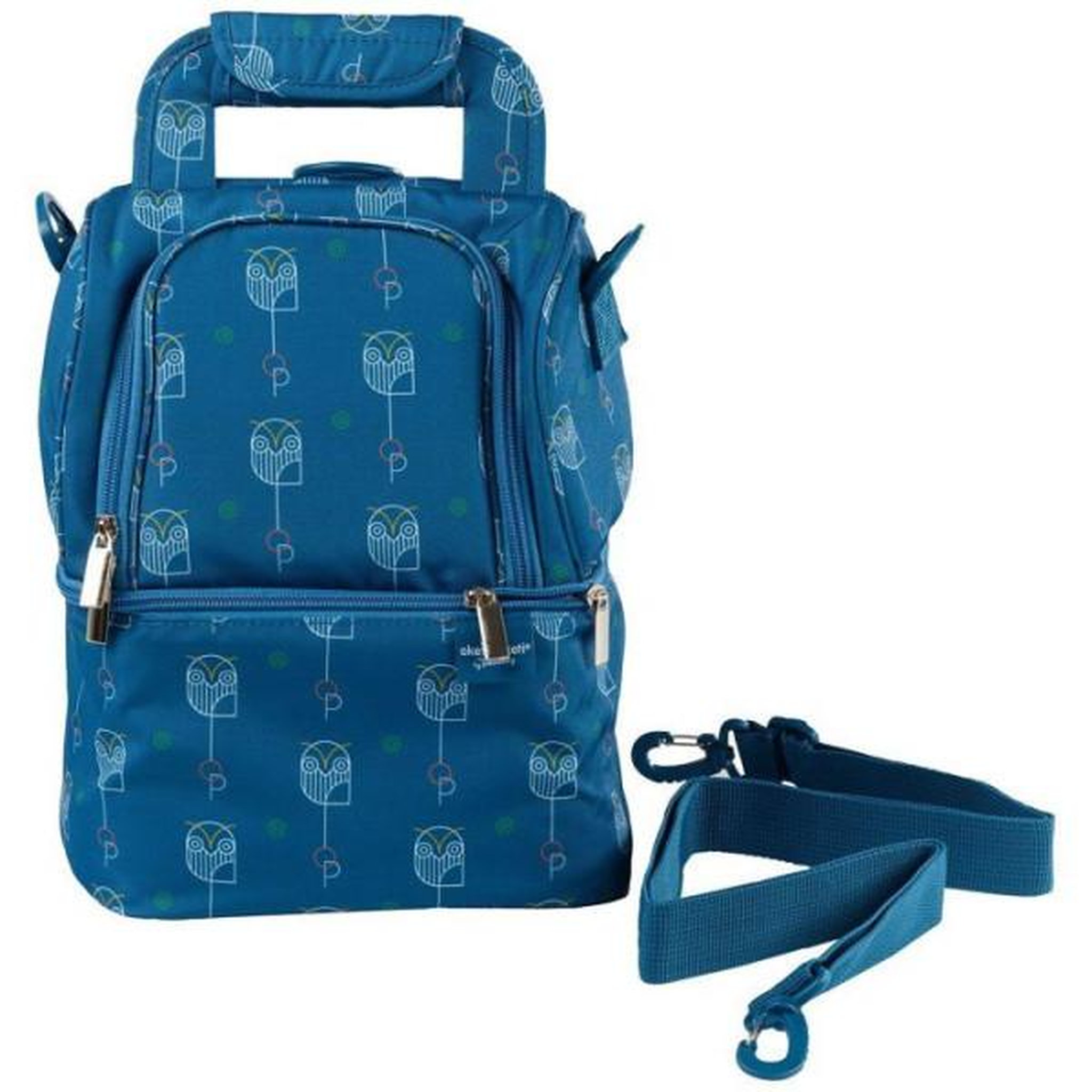 Voir la diapositive 4 : THERMOBABY Sac isotherme - THERMOBABY - 2 compartiments - Bleu