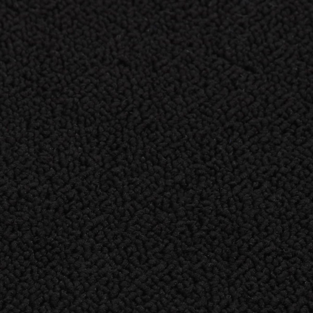 VIDAXL Tapis d'escalier antiderapants 15pcs 75x20cm Noir Rectangulaire