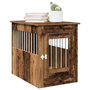 Voir la diapositive 1 : VIDAXL Meuble de cage chiens vieux bois 55x80x68 cm bois d'ingenierie