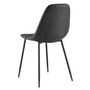 Voir la diapositive 5 : Rendez vous déco Lot de 2 chaises en cuir synthétique camel - Henrik