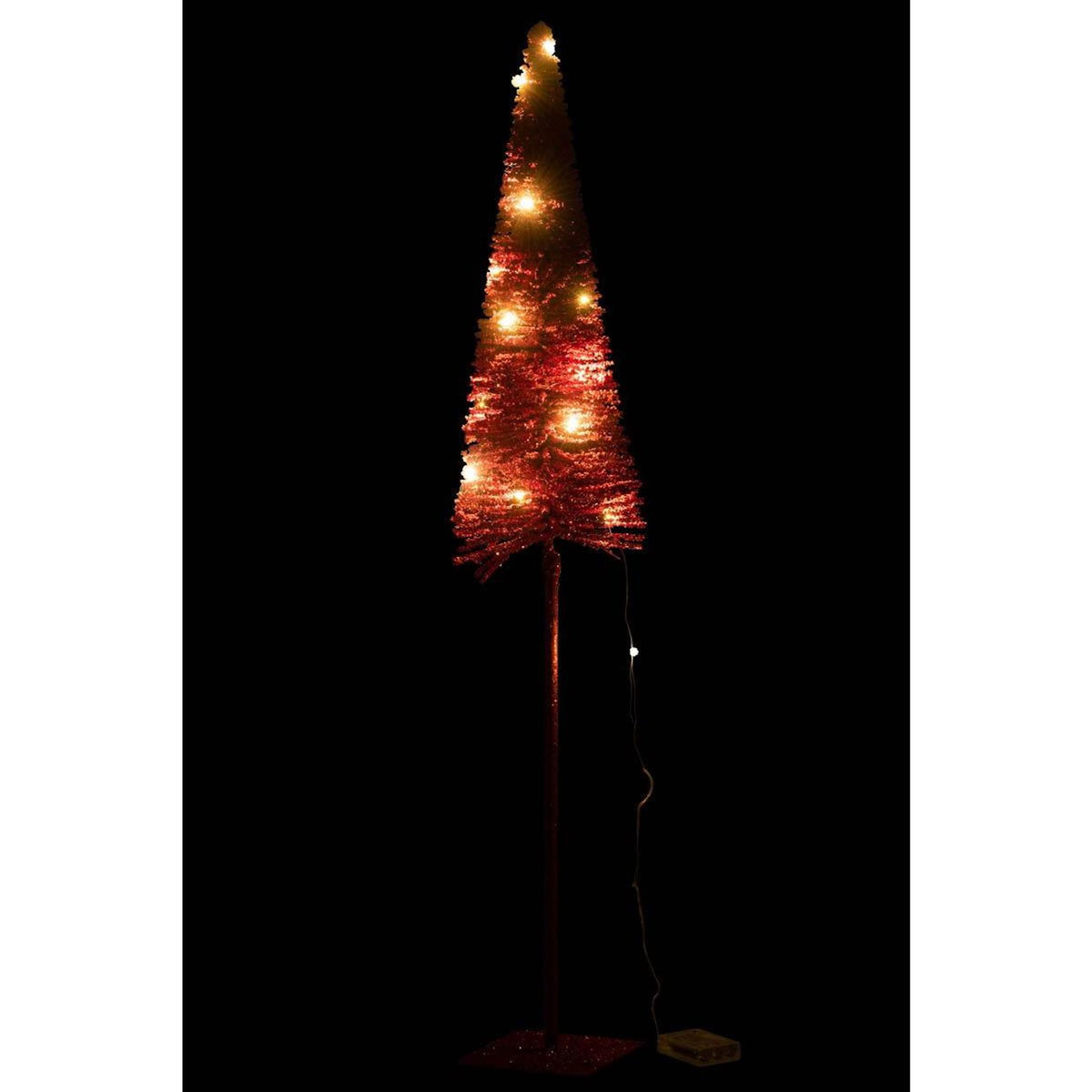 Paris Prix Statuette Déco à LED   Sapin  98cm Rouge