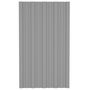 Voir la diapositive 2 : VIDAXL Panneaux de toiture 12 pcs Acier galvanise Gris 80x45 cm