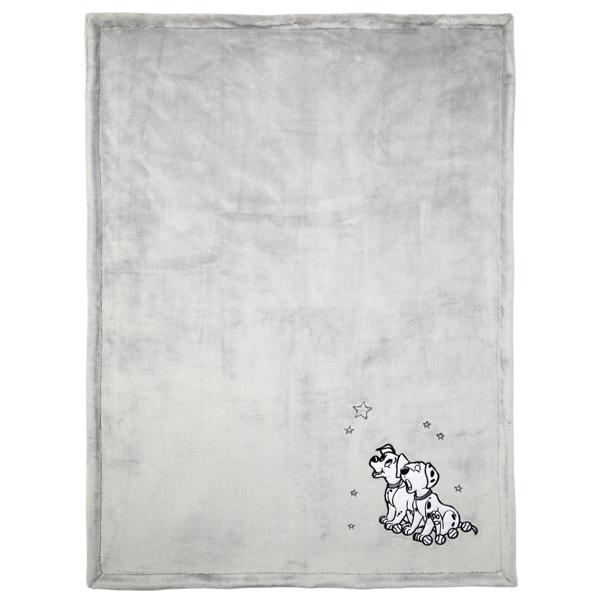 Voir la diapositive 2 : DISNEY Couverture bi-matiere 75x100cm 101 Dalmatiens