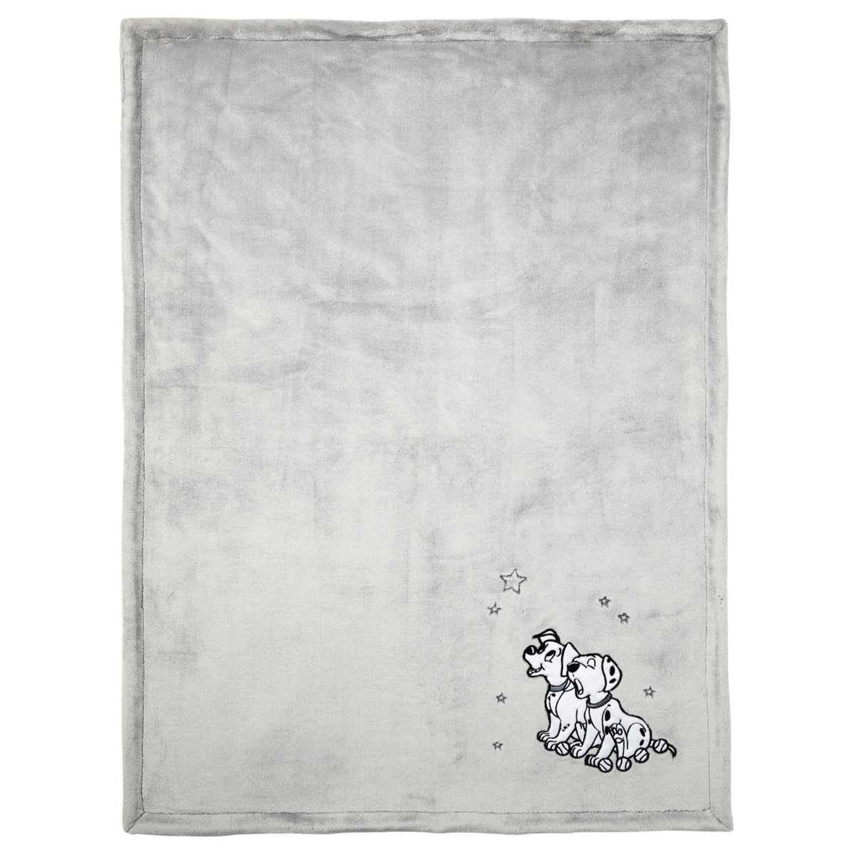 DISNEY Couverture bi-matiere 75x100cm 101 Dalmatiens
