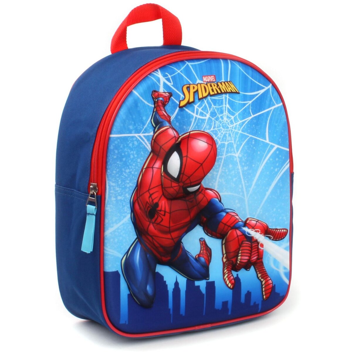 Sac go ter maternelle SPIDERMAN 3D bleu pas cher Auchan.fr