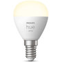 Voir la diapositive 4 : Philips Ampoule LED connectée HUE White E14 Sphérique