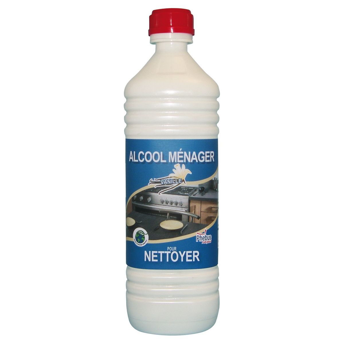 PHEBUS Alcool ménager parfumé à la vanille 1l 1l