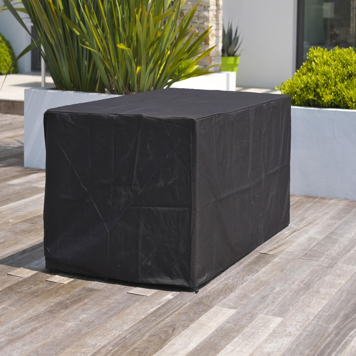 DCB GARDEN Housse de protection noir pour table
