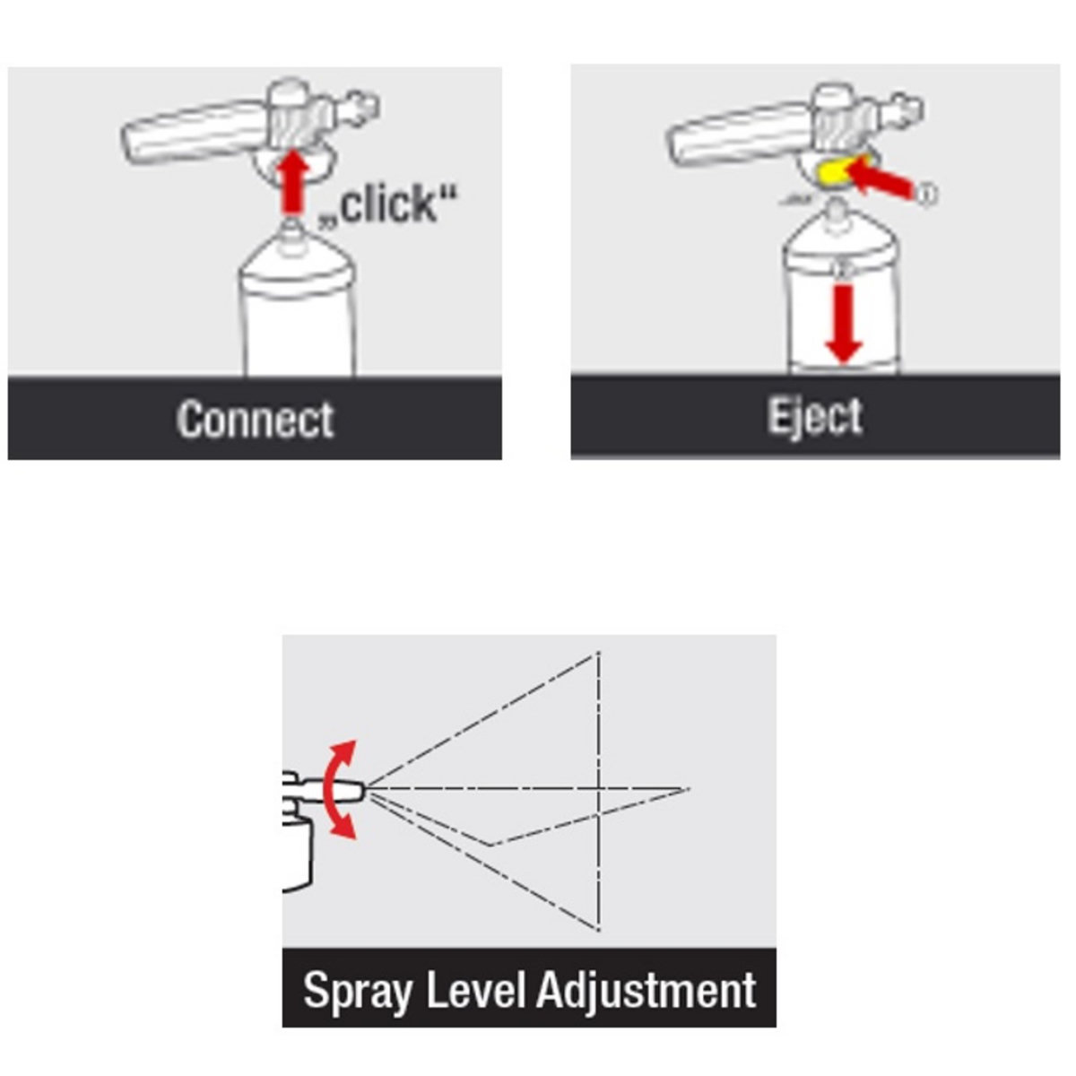 KARCHER Canon à mousse Connect'n'Clean