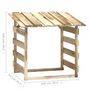 Voir la diapositive 6 : VIDAXL Pergolas avec toits 2 pcs 100x90x100 cm Bois de pin impregne