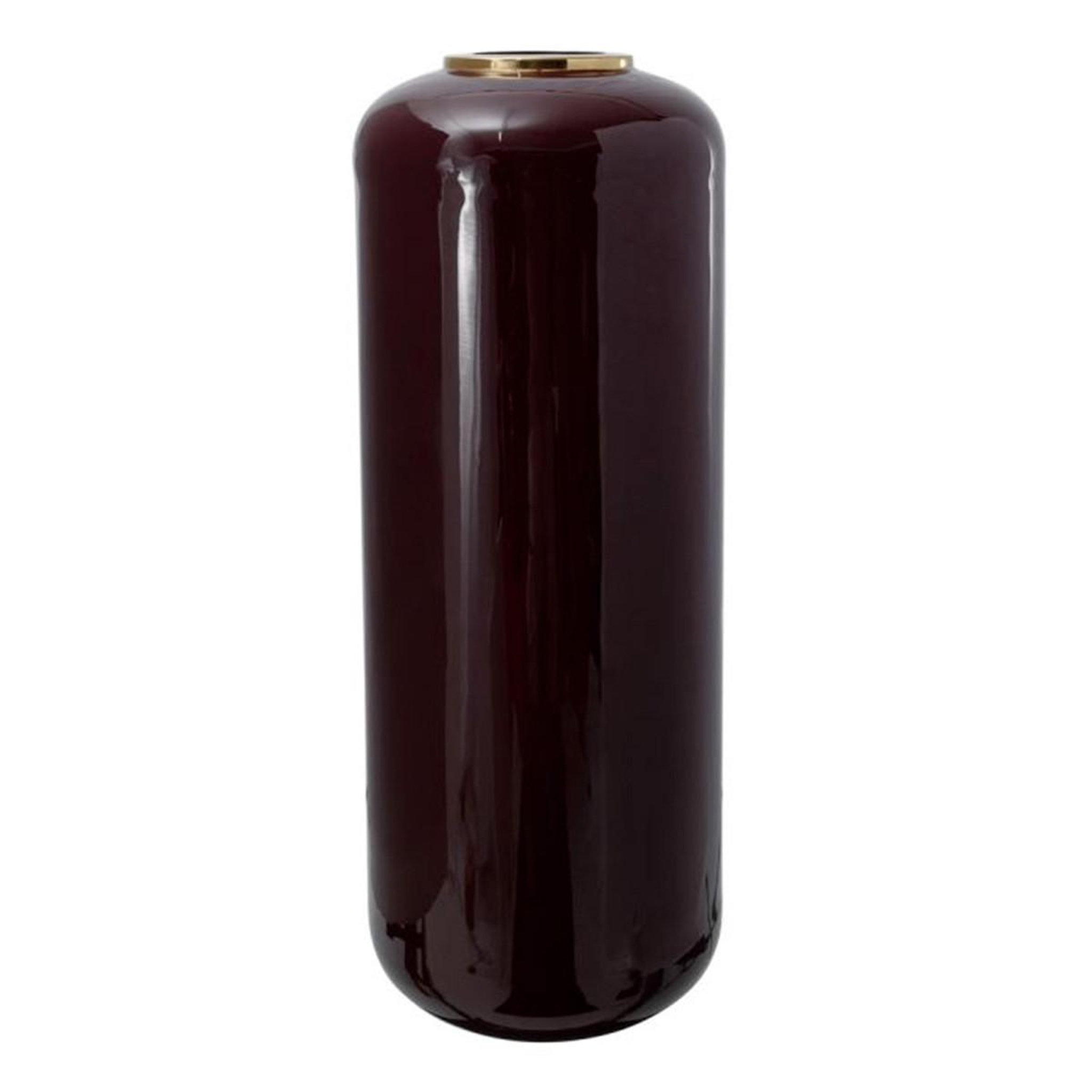 Paris Prix Vase design  touna  81cm violet & or