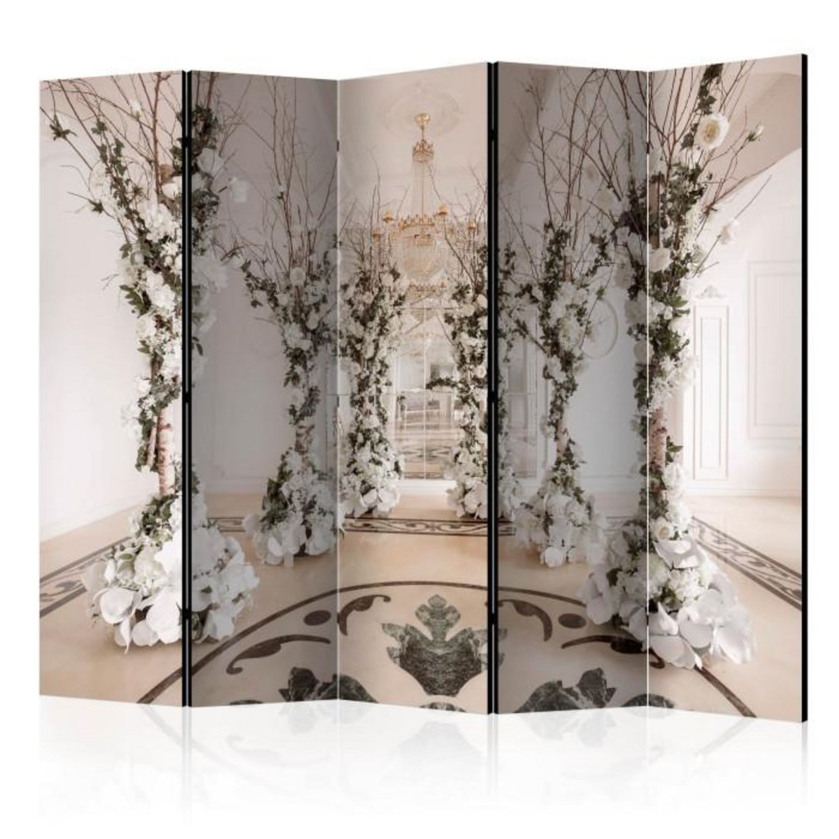 Paris Prix Paravent 5 Volets  Flower Chamber  172x225cm