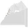 Voir la diapositive 3 : VIDAXL Porte-manteau PFDM blanc style baroque