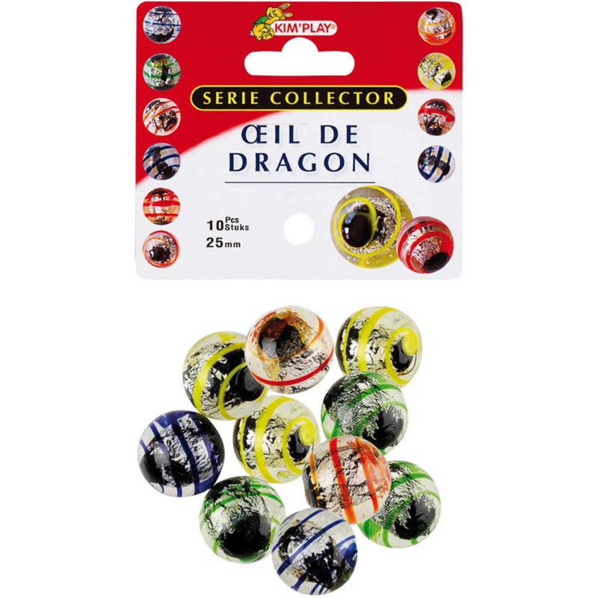 Kim Play 10 CALOTS OEIL DE DRAGON KIM PLAY COU9062