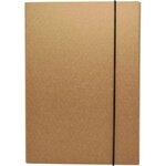 AUCHAN Boîte de classement dos 40mm Kraft