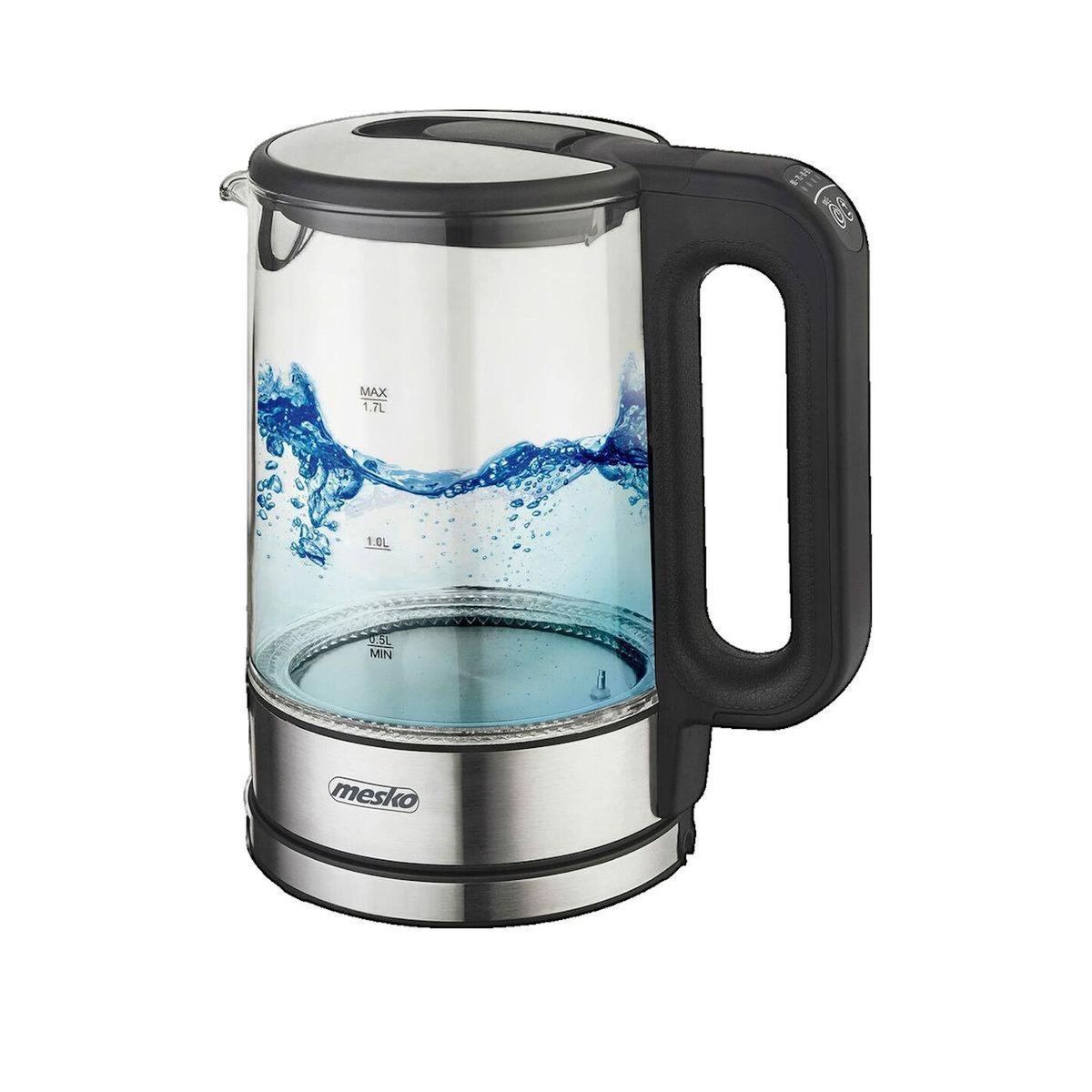 ADLER Bouilloire électrique Adler Europe Mesko MS 1301B transparente