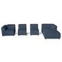 Voir la diapositive 3 : LISA DESIGN Suaro - canapé modulable d'angle droit 5 places en tissu texturé