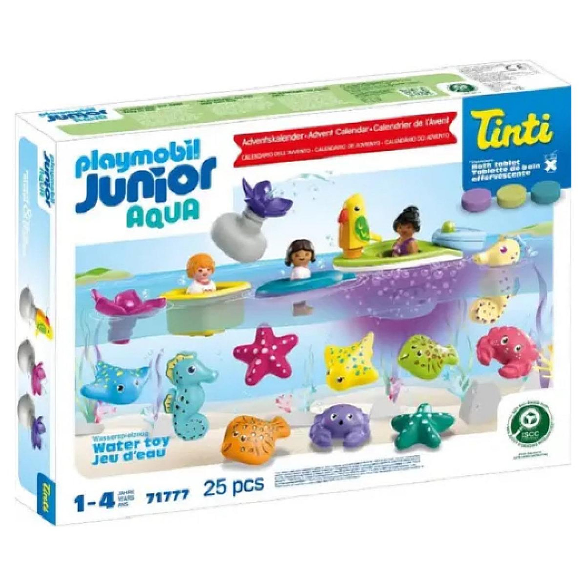 PLAYMOBIL 71777  JUNIOR  and  Tinti : Calendrier de l'avent