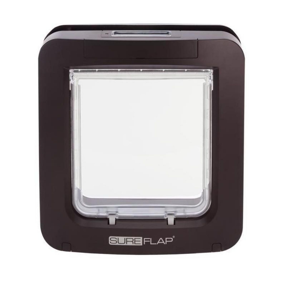 GENERIQUE SUREFLAP Grande chatiere a puce electronique marron
