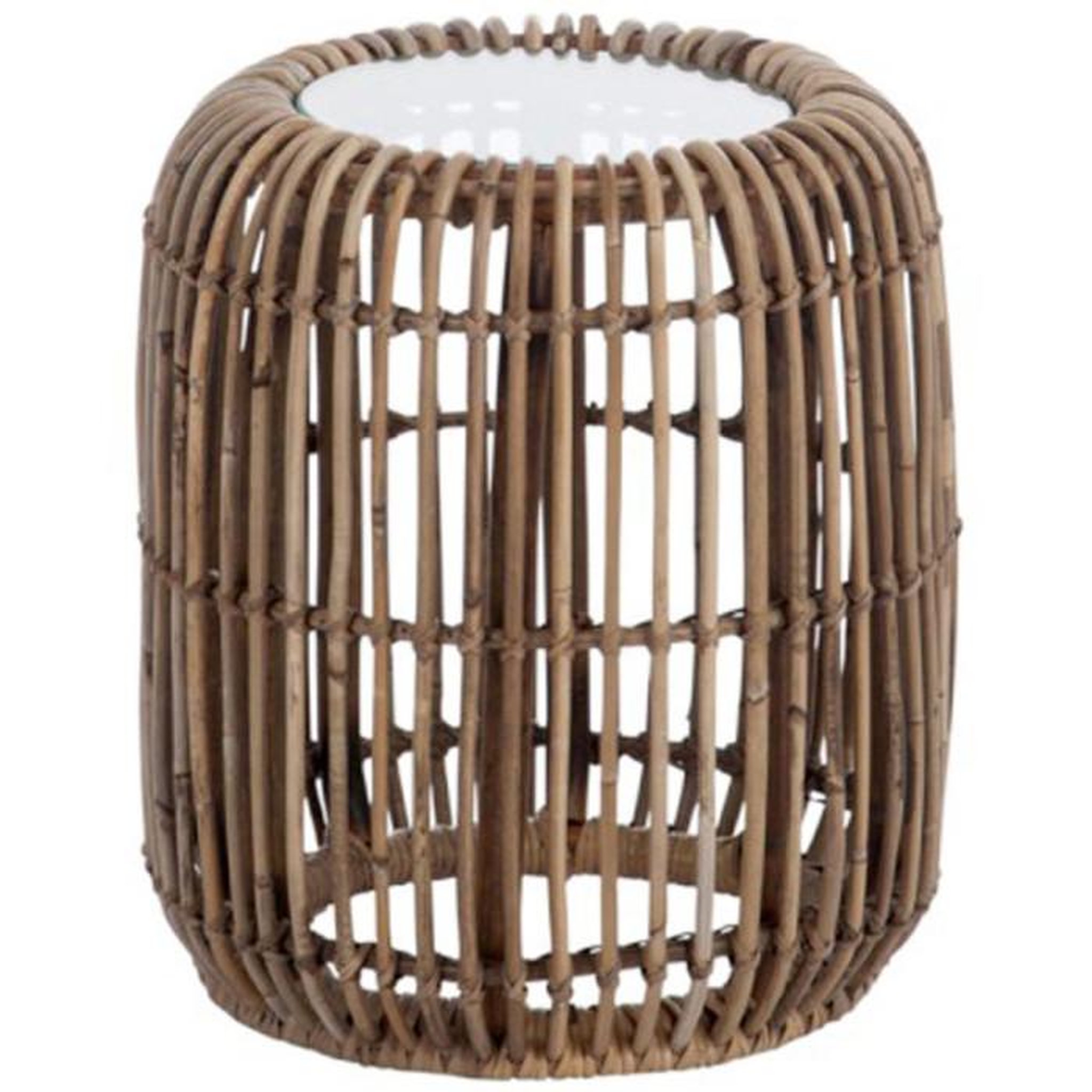 Paris Prix Table d'Appoint en Rotin  Ode  45cm Naturel