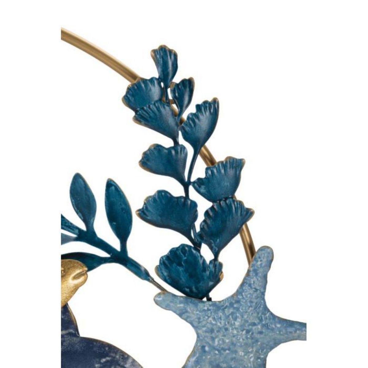 Paris Prix Décoration Murale Ronde en Métal  Marine  77cm Multicolore