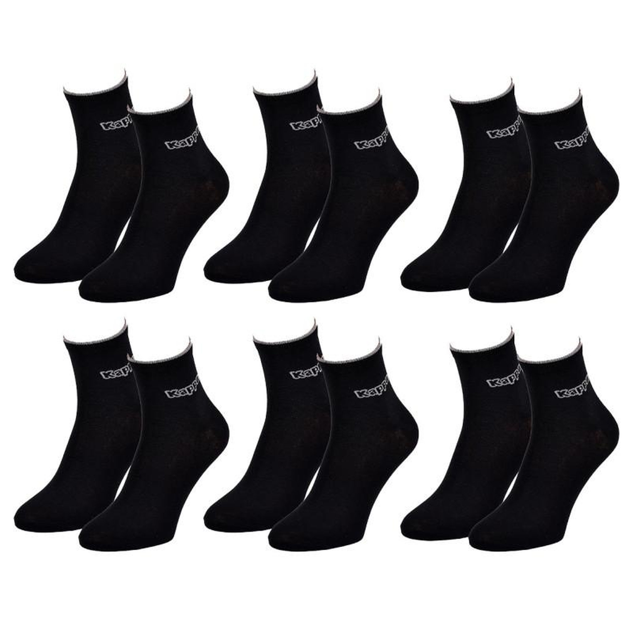 Voir la diapositive 2 : KAPPA Chaussettes Homme QUARTER KAPPA