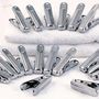 Voir la diapositive 3 : ID MARKET 40 pinces à linge inox, pinces incassables, inusables, ne rouillent pas