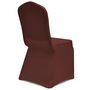 Voir la diapositive 4 : VIDAXL Housse de chaise extensible 4 pcs marron