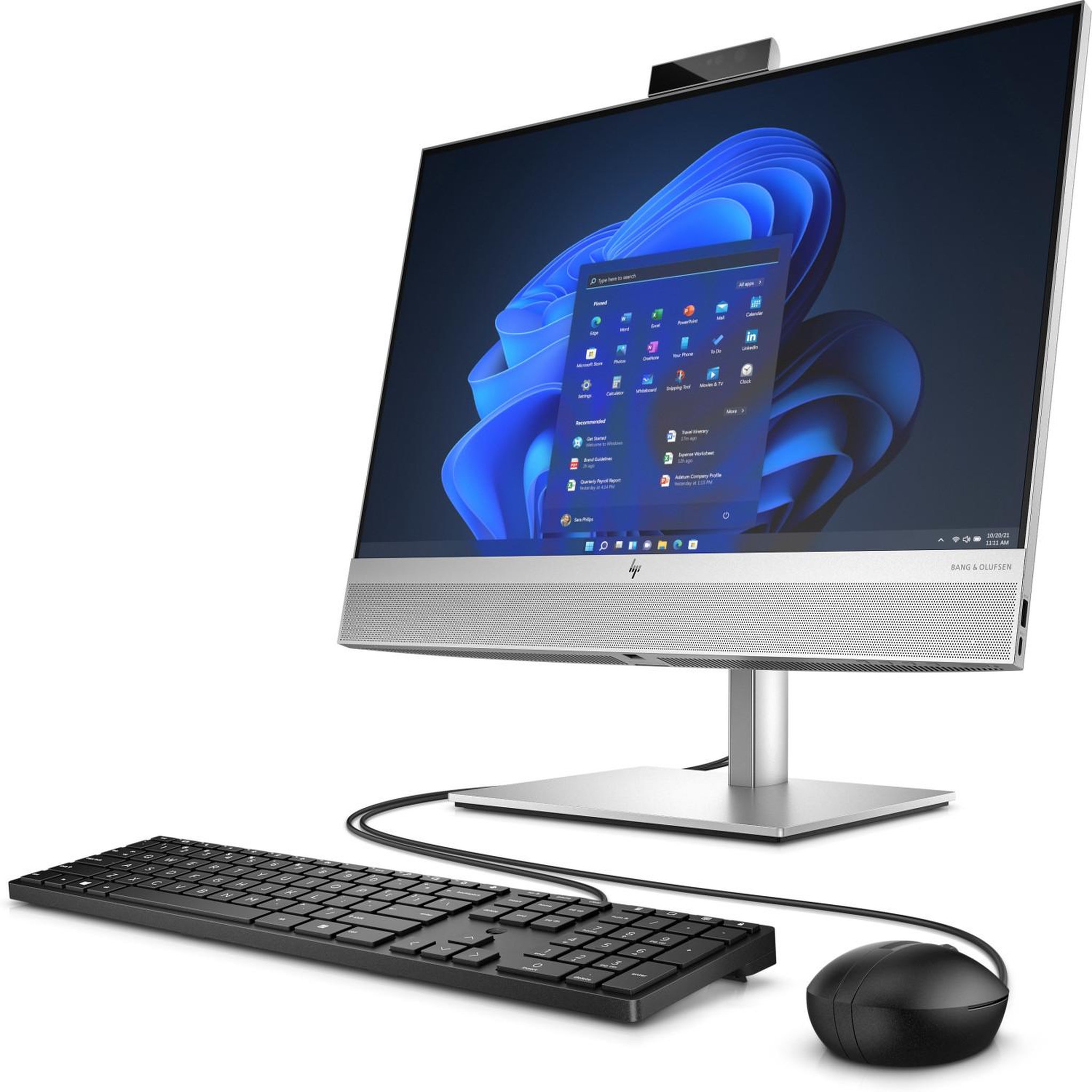 Voir la diapositive 3 : HP Hp eliteone 840 g9 intel core i7 i7-14700, écran tactile 23,8 pouces (1920 x 1080 pixels), pc tout-en-un, 16 go de mémoire vive ddr5, ssd de 512 go, windows 11 pro, wi-fi 6e, argent