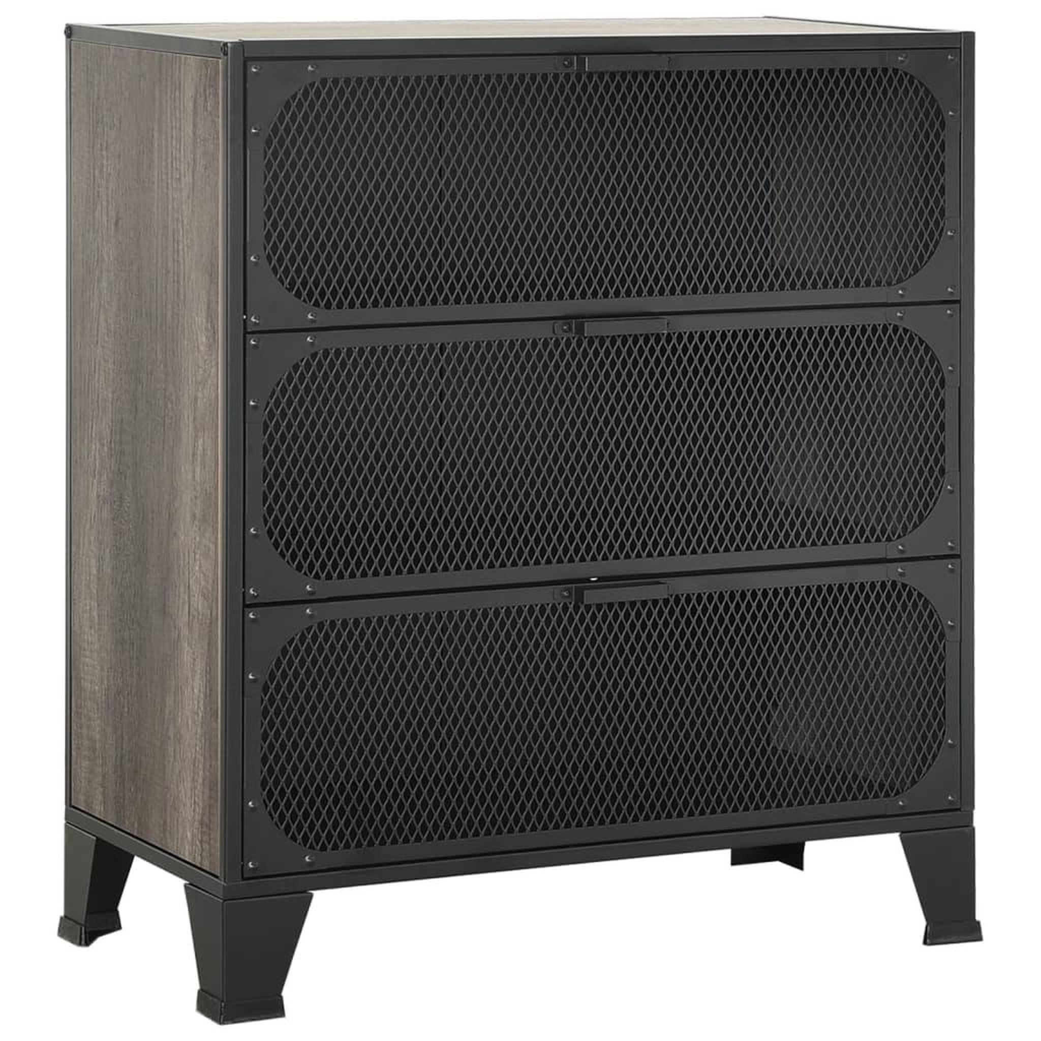 Voir la diapositive 2 : VIDAXL Armoire de rangement Gris 72x36x82 cm Metal et MDF