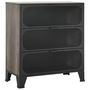 Voir la diapositive 2 : VIDAXL Armoire de rangement Gris 72x36x82 cm Metal et MDF