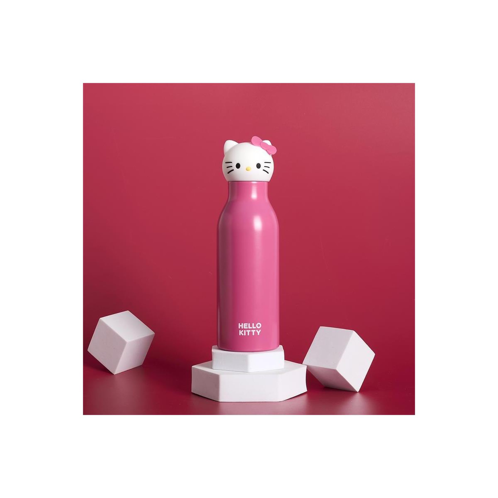 Voir la diapositive 6 : The concept Factory Bouteille Isotherme  Hello Kitty  40cl Rose