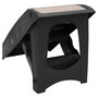 Voir la diapositive 5 : VIDAXL Escaliers pliables pour chiens Noir 62x40x49,5 cm