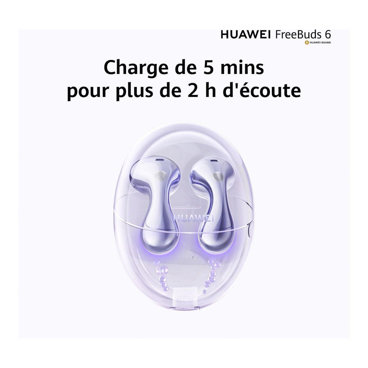 HUAWEI Ecouteurs Freebuds 6 Blanc