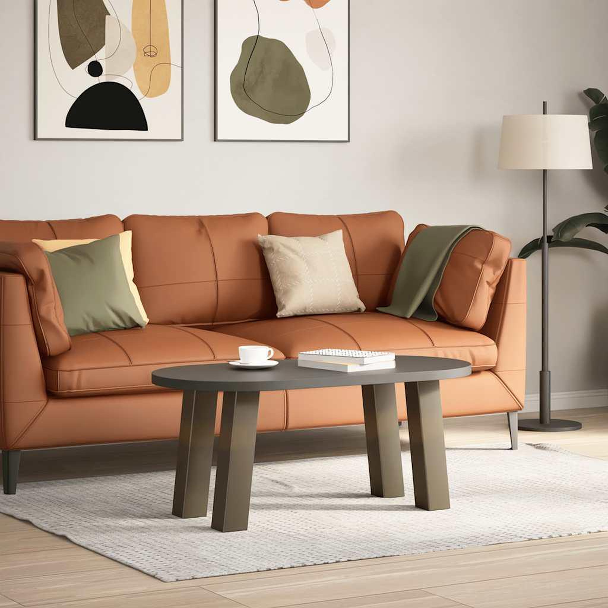 Voir la diapositive 3 : VIDAXL Pieds de table basse acier naturel 4 pcs 42 cm acier
