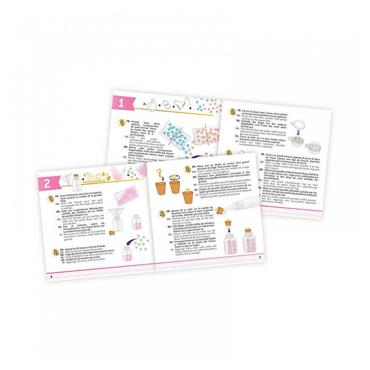 BUKI bijoux fioles a decorer