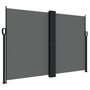 Voir la diapositive 2 : VIDAXL Auvent lateral retractable anthracite 160x600 cm