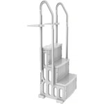 Habitat et Jardin Escalier simple de piscine  Nathan  - 3 marches - en plastique