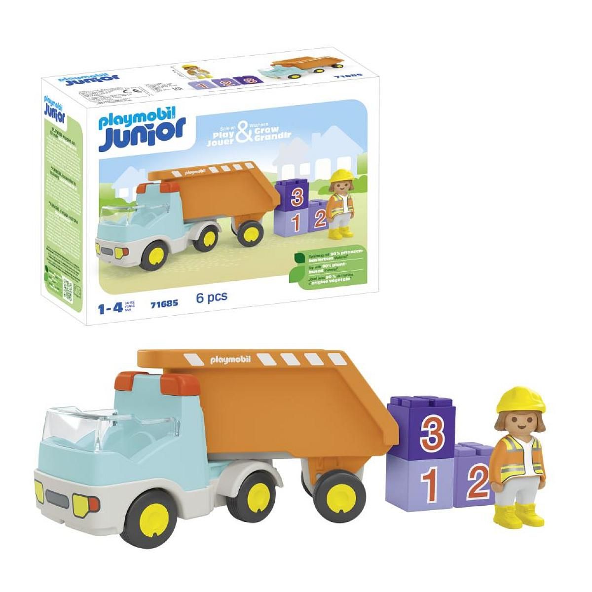 PLAYMOBIL 71685 -  junior - Camion benne