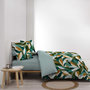 Voir la diapositive 4 : Douceur d'Intérieur Housse de couette 260x240 + 2 taies 100% coton