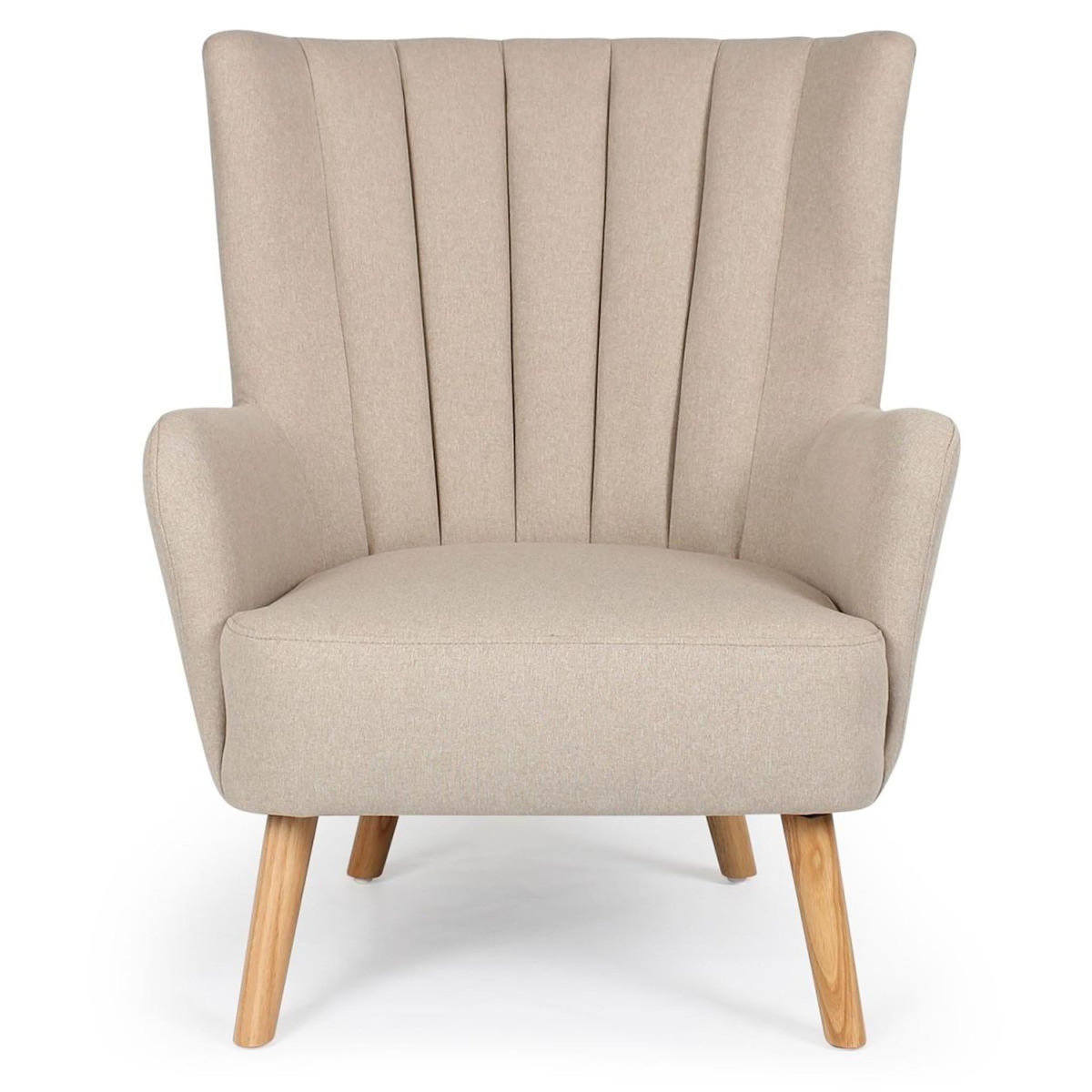 Paris Prix Fauteuil Scandinave  Jay  94cm Beige
