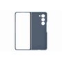 Voir la diapositive 2 : Samsung Coque Z Fold 5 Simili Cuir Bleu