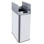 Voir la diapositive 5 : Kitchen move Poubelle de cuisine automatique SILVERLAKE Argent Acier inoxydable 70 L