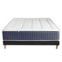 Voir la diapositive 6 : IDLITERIE Ensemble Matelas Ressort 7 zones + Mémoire de forme + Sommier KING STYLE Fabriqué en France