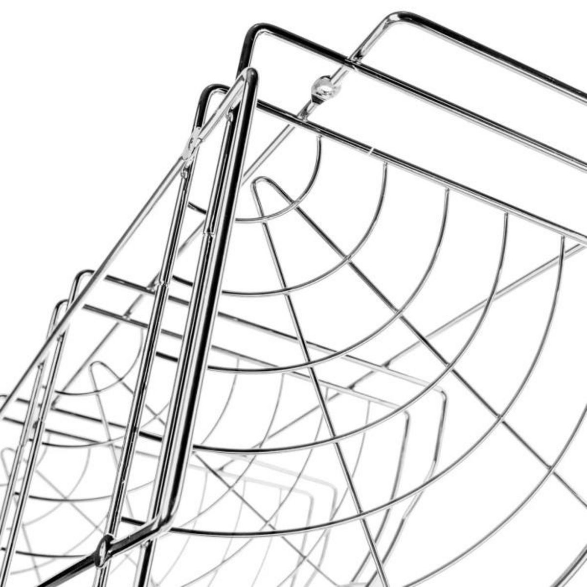 FIVE Étagère d'Angle Salle de Bain  Venterra  56cm Argent