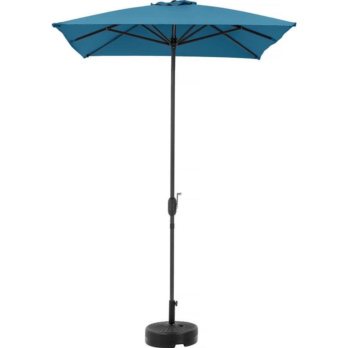 Habitat et Jardin Parasol rectangulaire inclinable  Sol 2  - 2 x 3 m - Bleu